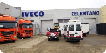 Fachada de un concesionario IVECO