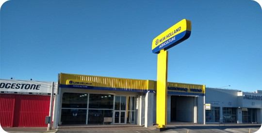 Sucursal terminada de New Holland Agriculture